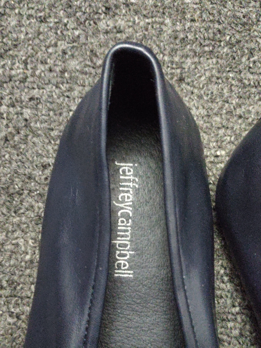 Jeffrey Campbell Navy Mary Jane Flats - Picture 3 of 12